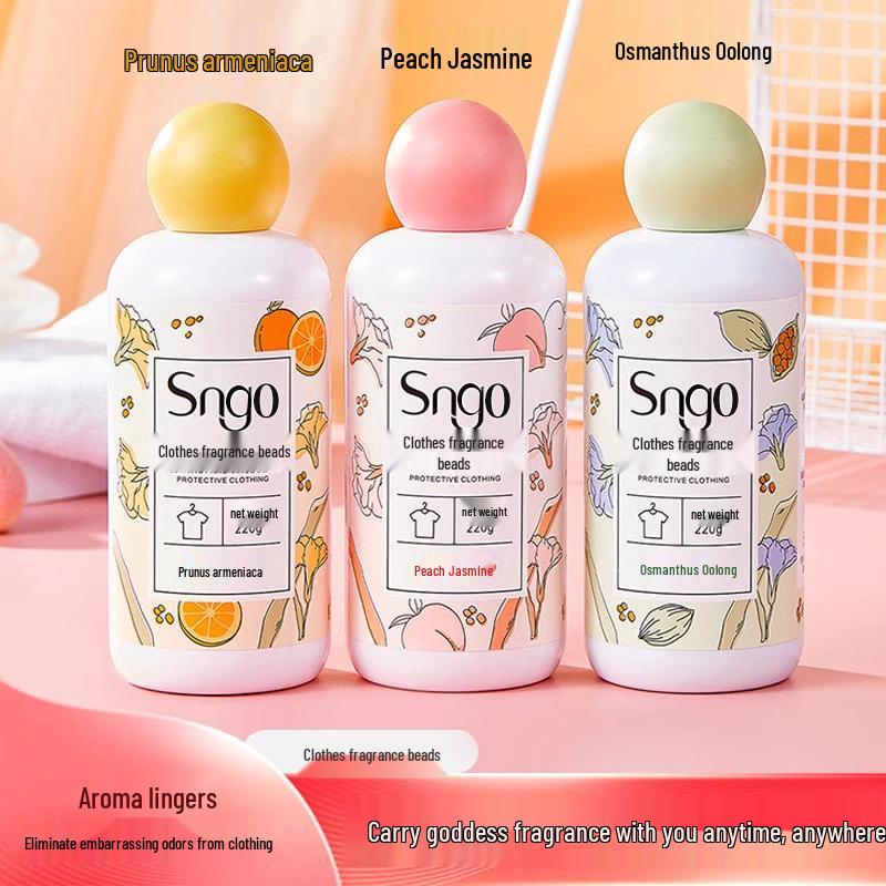 Long-Lasting Scented Laundry Beads: Mite Removal, Fragrance Booster, Scent Retention, and Clothes Protection