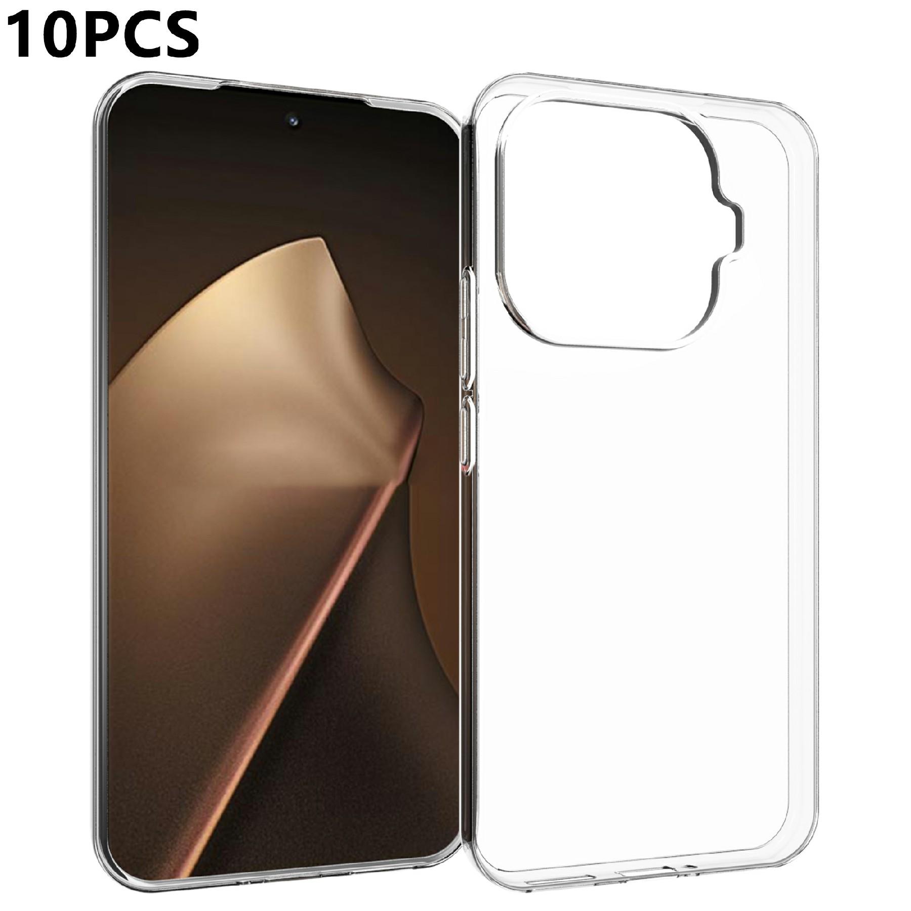 

10Pcs/Pack For Xiaomi 15T Pro Case Watermark Free TPU Protective Clear Phone Cover