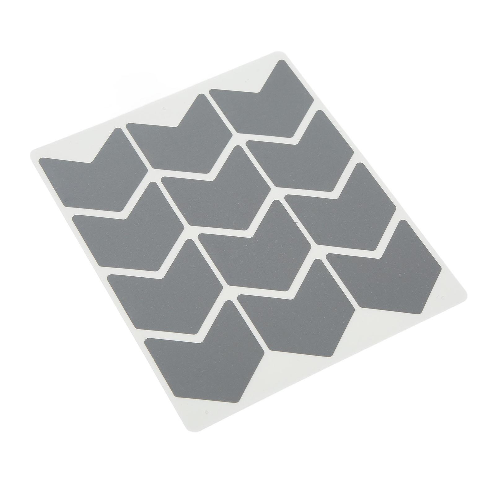 

12 шт. Светоотражающие наклейки для велосипеда Водонепроницаемые Легко устанавливаются Безопасные Велосипедные Наклейки на колеса для Дорожного