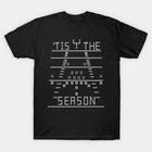 Tis the Season Football Ugly Christmas Sweater Design Made in Australia T-Shirt 2XL