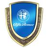 Hub Caps Car Metal Shield Emblem Car Side Fender Body Trunk Badge Sticker For Alfa Romeo Giulietta 159 Mito Giulia Stelvio 147 A CVR1