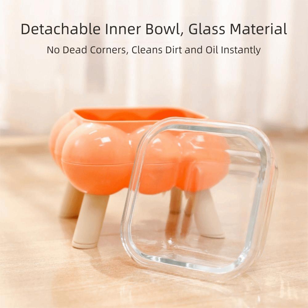 Anti Vomiting Pet High Footed Bowl Anti Slip Dog Feeding Station  Dog Accessories