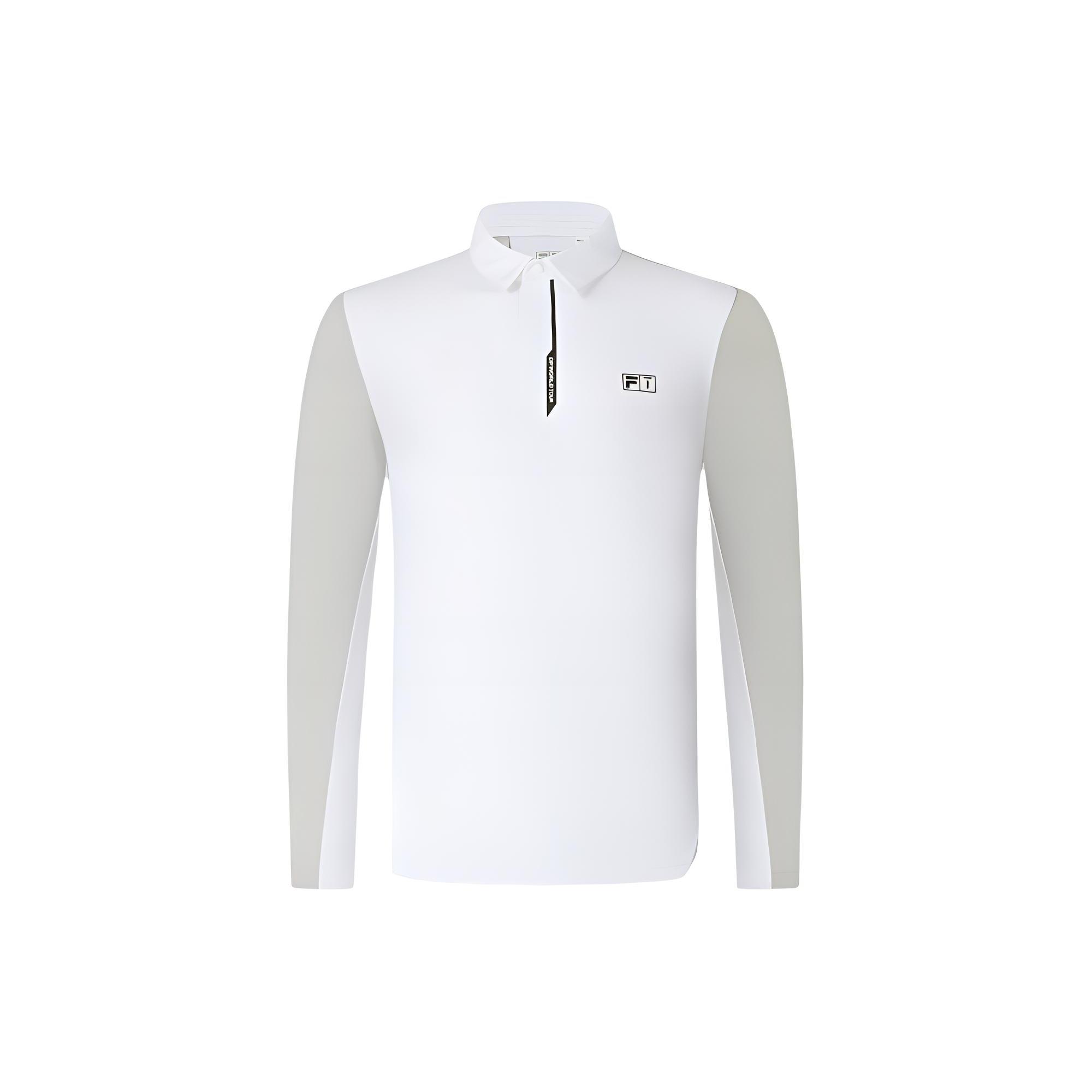 FILA Golf Polo Shirt Men s Jade White A11M415213F-WT XL