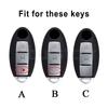 3 Tasten TPU Für Nissan Kicks Altima X-Trail Fuga Navara Leaf Note Sentra Murano Tiida Qashqai J11 J10 Micra Auto Schlüsselhülle Abdeckung