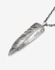 Blendoff Eagle Feather Silver Necklace [Silver 925]