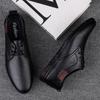Fashion Spring Autumn Soft Soled Comfortable Oxford Shoes Interview Business Men's Leather Casual Shoes Commuting Men's Driving Shoes