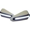 Motorcycle Handguards With LED Lights Motorbike Accessories Modification Protective Gear Compatible With ATV Bike Off(Green)