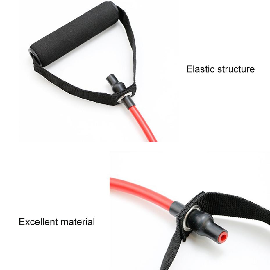 Fasce di Resistenza a 5 Livelli con Maniglie Per Allenamenti a Casa e Allenamento della Forza - Perfette Per Yoga Pilates e Attrezzature Fitness