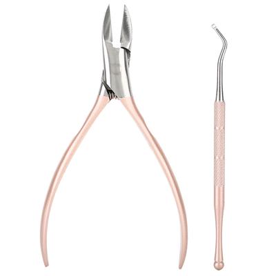 Professional Stainless Steel Nail Clipper Cutter Trimmer Ingrown Toenail Pedicure Manicure Tool Kit