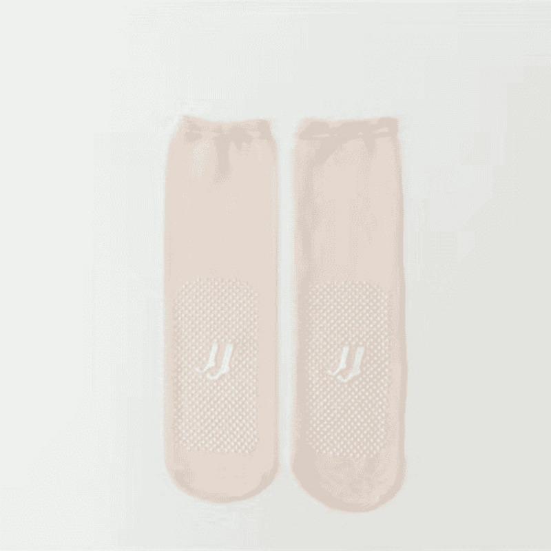 10 Pairs of Women's Summer Thin Dispensing Non Slip Anti Hook Silk Foot Massage Tube Stockings