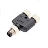 Wasserdichter Y-Typ-Splitter M8 Stecker Buchse Mit 1M Drahtkabel Gewindeanschluss für Kamera Monitor Medizinische E-Bikes