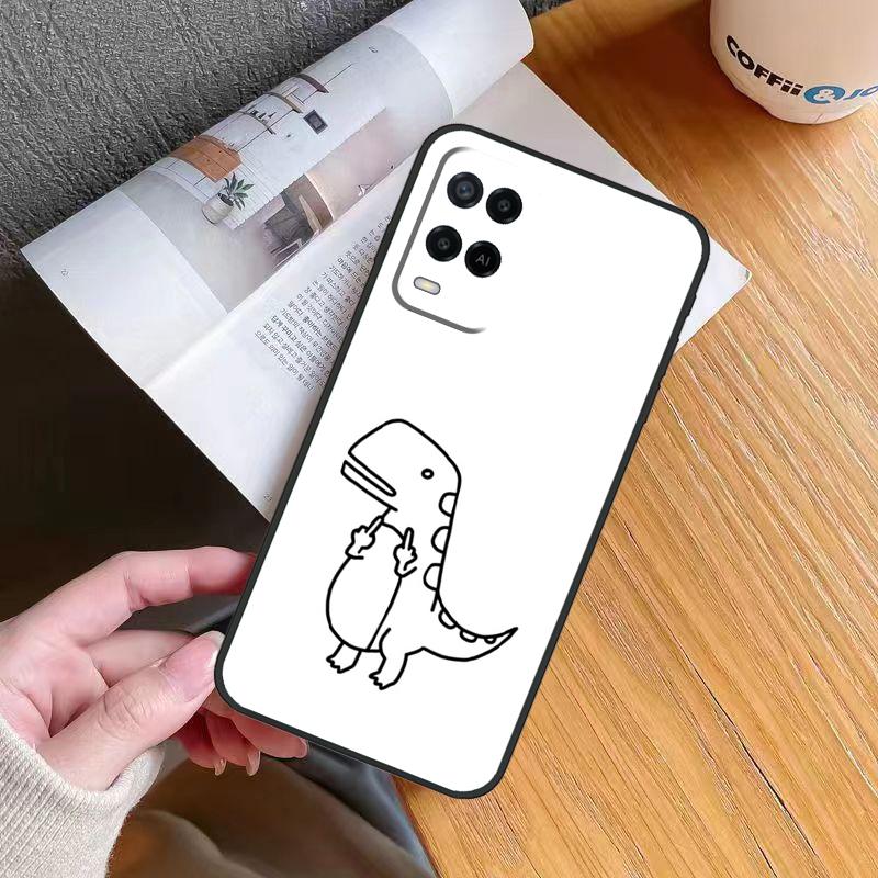 Funny Middle Finger Memes Case For Oppo A80 A60 A40 A6 A5 Pro A15 A16 A17 A57 A94 A74 A54 A76 A96 A18 A38 A58 A78 A98