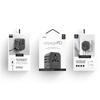 UNIQ Lad. network. Voyage World Adapter 33W+ 2xUSB + PD 18W + QC 3.0 gray/charcoal gray (LITHOS Collective)