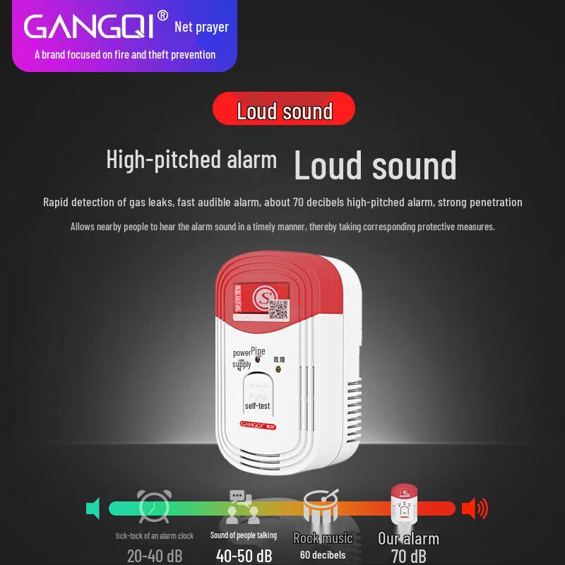 Gangqi YJ-610 Smart Gas Leak Detector