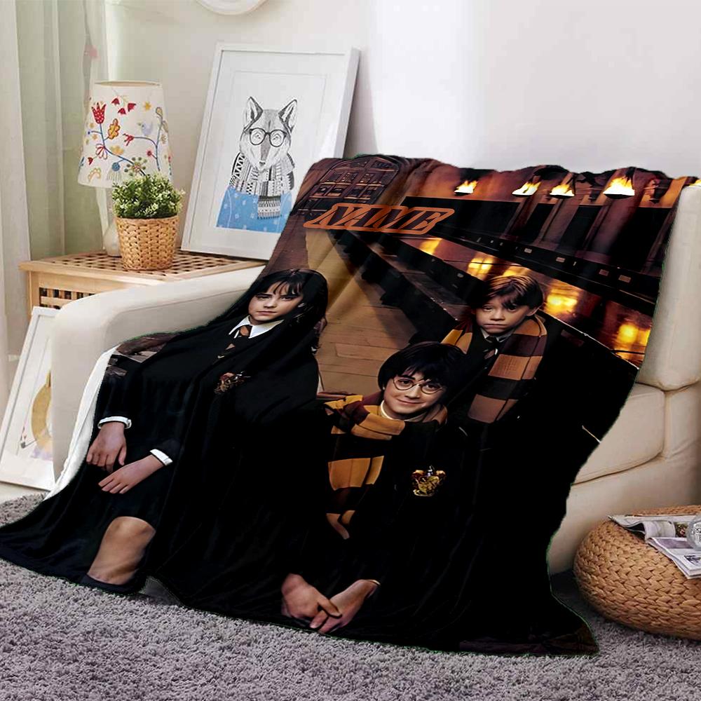 Custom Name Alien Face Close-Up Blanket for Couch & Bed, Plush Cozy Fuzzy Blanket Super Soft & Warm Blankets for Fall and Winter. 090880