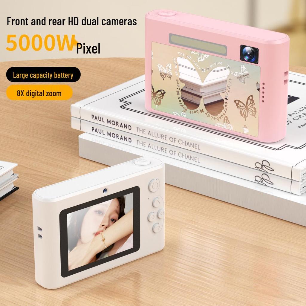 Butterfly Portable Mini HD Camera for Entry-Level Students and Kids
