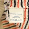 CHINTI & PARKER Silk Blend Border Pattern 7 minutes sleeve sweater L knit Women Used