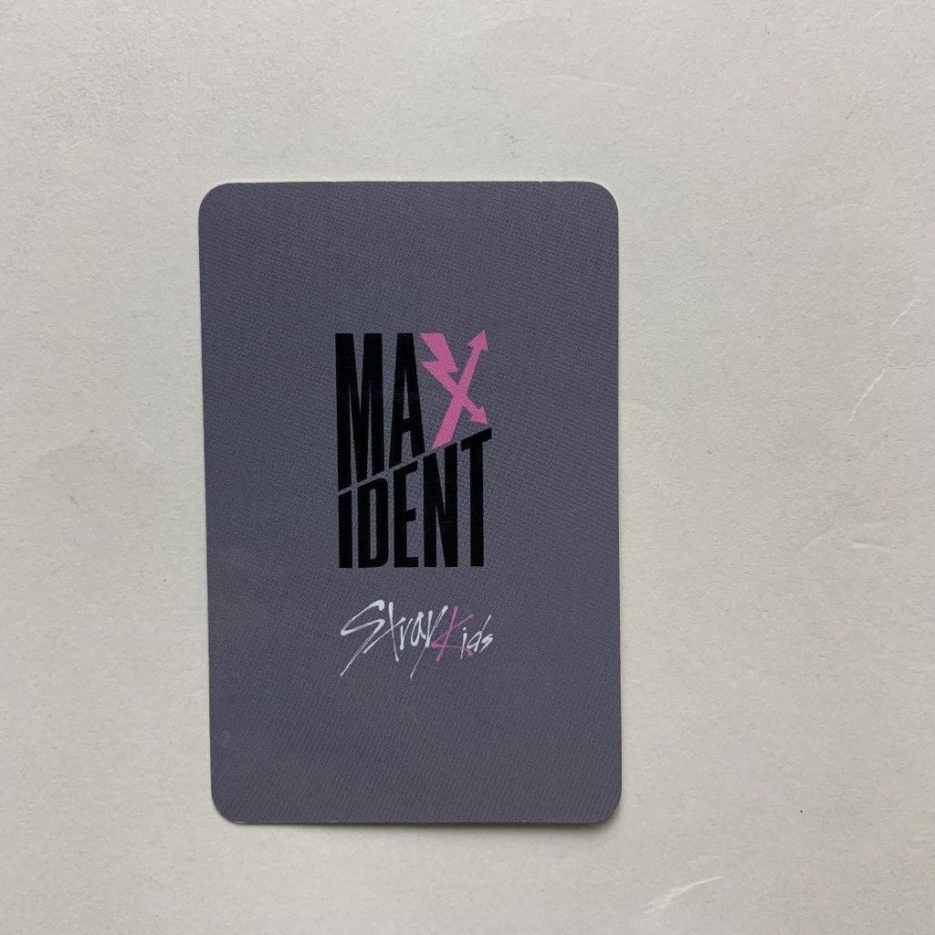 [USED] Stray Kids Sanok Hyunjin 4th SKZ participant MAXIDENT trading card