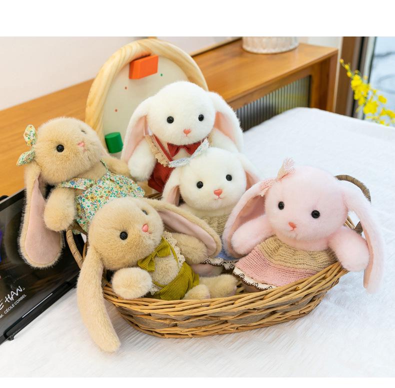 Adorable Snowball Rabbit Plush Toy | Comforting Companion Doll for Children