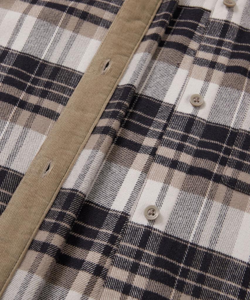 SNOWPEAK APPAREL Recycled Women'S Check Shirt (S24Fwfsh03) Cocoa