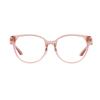 Versace Hollow Temples Acetate Round Optical Frame Women's Pink 10182418 VE3302D5322-pink 54