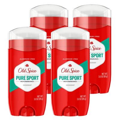 Deodorant Pure Sports High Endurance 85g x4, 4 Stück