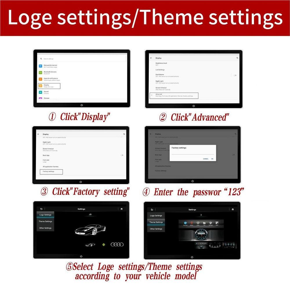 New Ultra-thin 10.1-inch External Headrest Android Display, Single HD Monitor, In-car Rear-seat Multimedia Entertainment System.