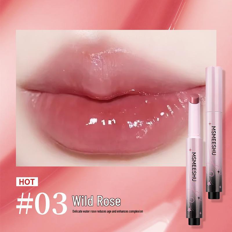 Honey Beam Gloss: Moisturizing, Long-Lasting Clear Lip Glaze for Plump Lips & Whitening Nude Makeup