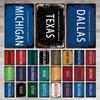 Place Name Sign Metal Sign Vintage Tin Sign Plaque Metal Bar Retro Wall Decor Bar Club Man Cave Metal Poster