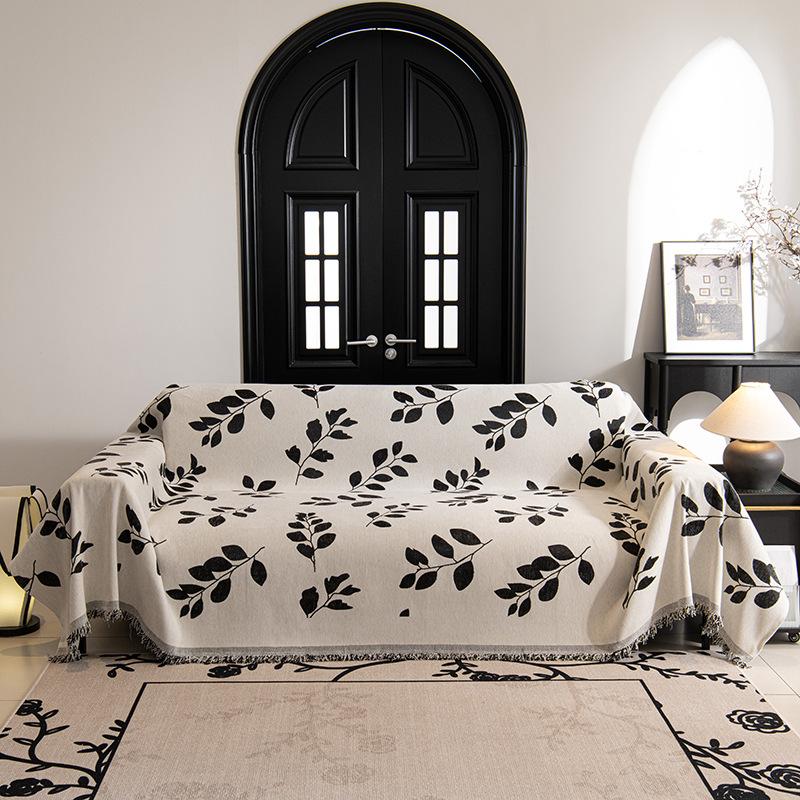 Four Seasons Universal Sofa Towel Full Covered Dustproof Chenille Non-Slip Sofa Cover 180*130cm