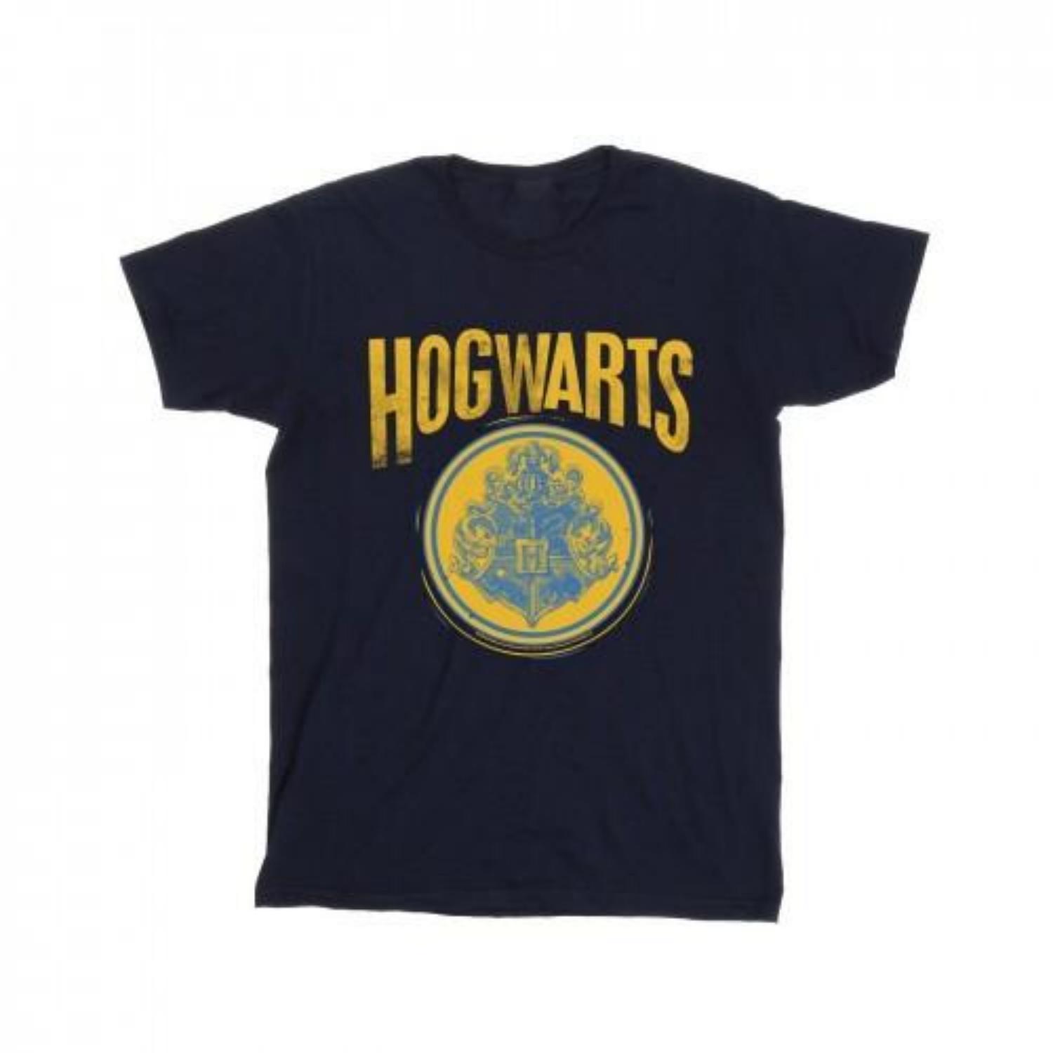HARRY POTTER Boys Hogwarts Circle Crest T-Shirt XXXXL