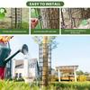 6 Pk Tree Trunk Protector Enhanced Tree Trunk Protection Guards With Metal Stakes Easy-Installation Iron Tree Trunk Protector