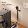 6Pcs Plastic Magnetic Cable Organizer Adhesive Smooth Cord Wire Cable Holder Adjustable Cable Management Clips Home Office