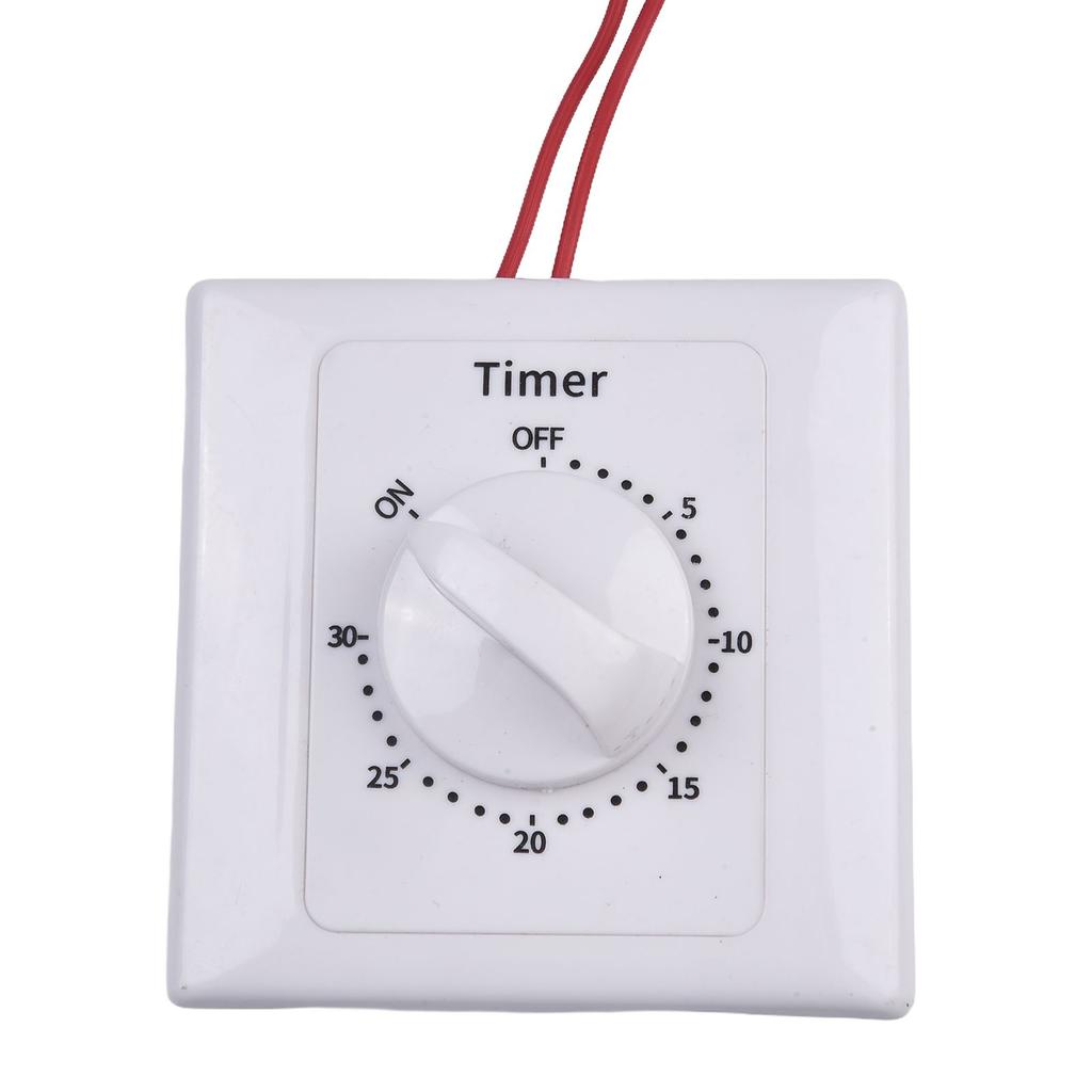 Countdown Timer Switch AC220V Socket Mechanical & Electronic Countdown Timer For Water Pumps And Home Appliances 15-120Min