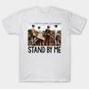 T-shirt da uomo nera stampata Stand By Me Stampa su carta transfer senza taglio Maglietta in cotone