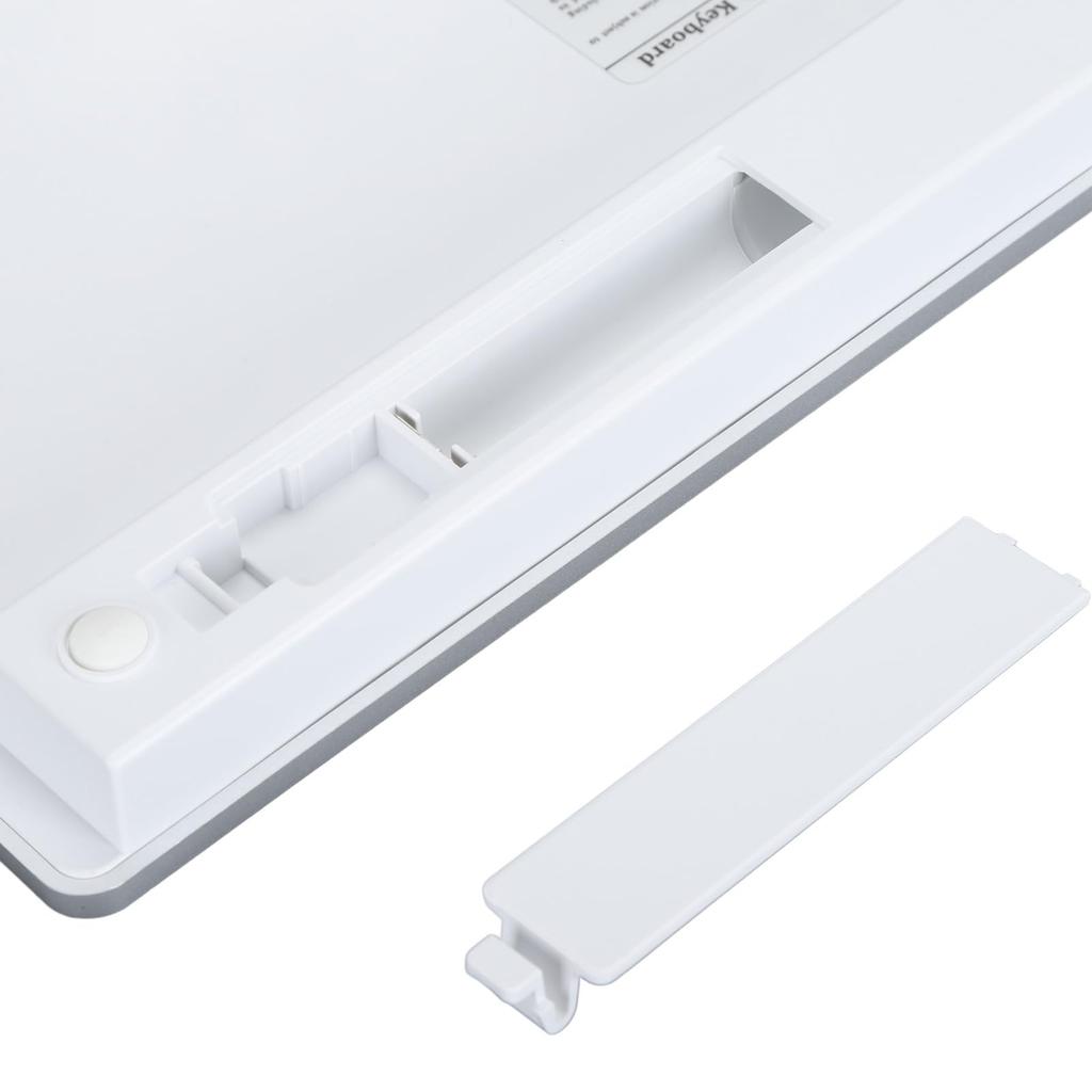 Wireless Bluetooth Keyboard, German, French, Spanish, Italian, English Bilingual Keyboard, Ultra-Thin Wireless Bluetooth Keyboard for PC and Laptop