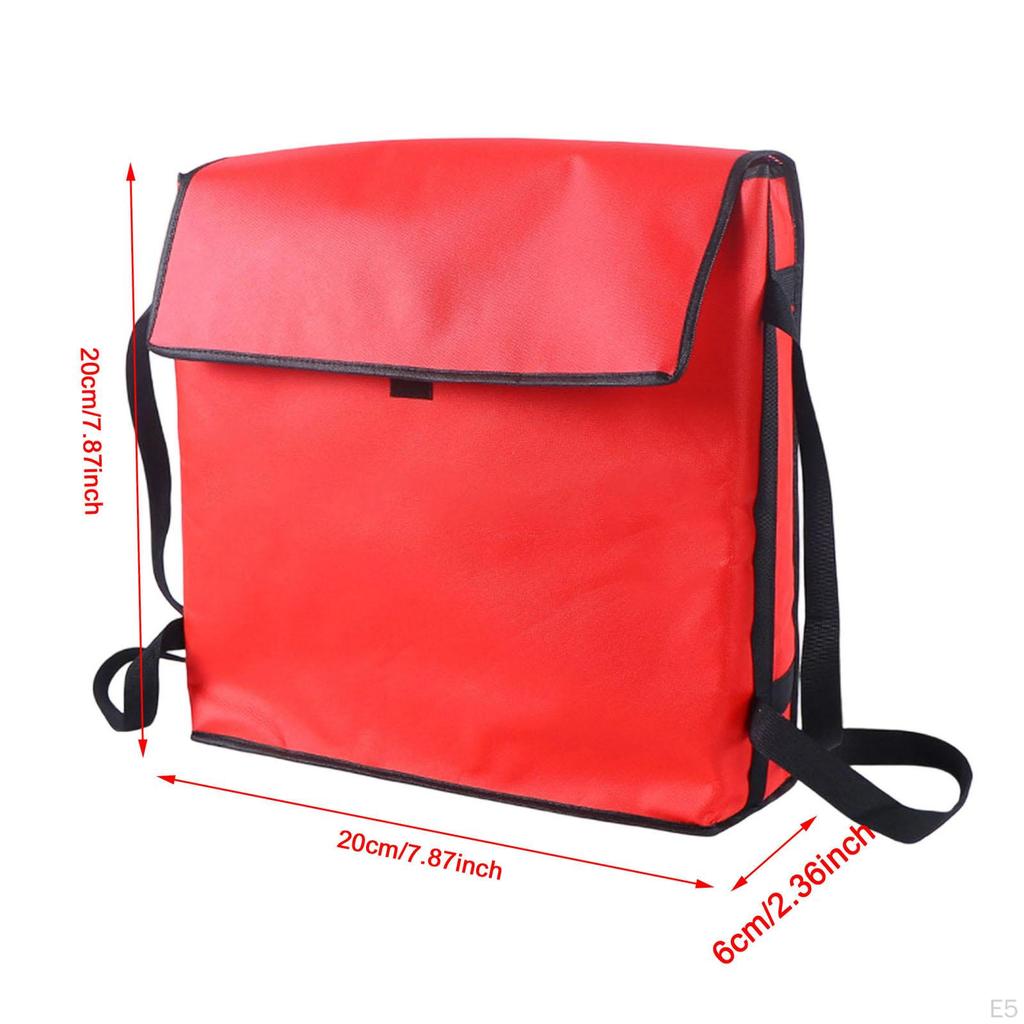 Bag Lunch Pack Sturdy Non-woven Multifunctional Pizza Carrier Insulated Warmer for Catering
