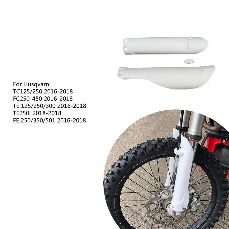 1Pair Motorcycle Front Fork Guard Cover Protectors Guards for  Husqvarn TC FC TE FE 125 250 300 350 501