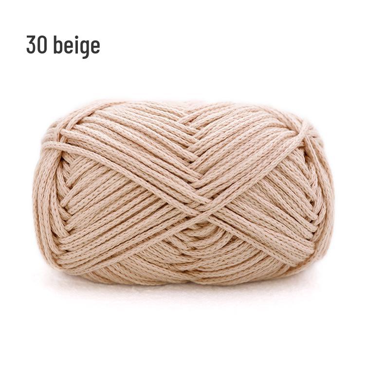 Xue Feier Suxin 2mm Round Hollow Pure Cotton Crochet Yarn for DIY Knitting