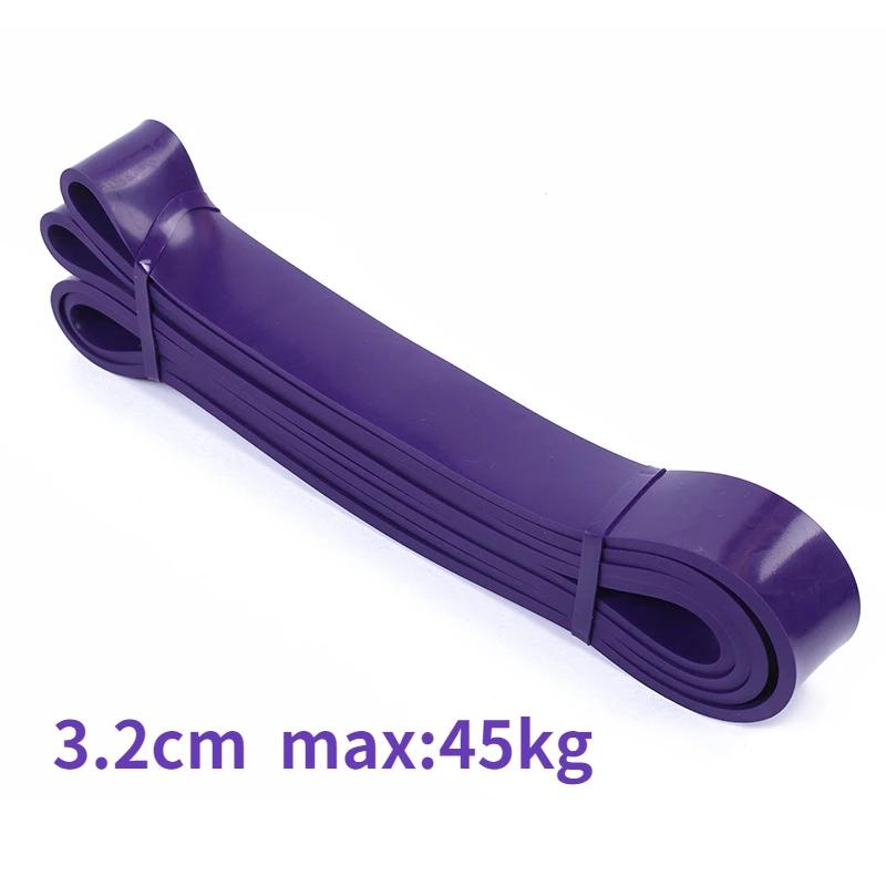 

Фитнес-браслет унисекс, эластичные резинки для подтягивания, петля сопротивления, энергетический набор, расширитель для тренировок в тренажерном зале, усиление тренировок фиолетовый