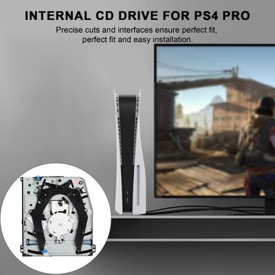 Unitate CD-ROM Unitate de disc Blu-Ray Înlocuire Unitate optică Instalare ușoară Consolă de jocuri CD-ROM pentru PS4 Pro
