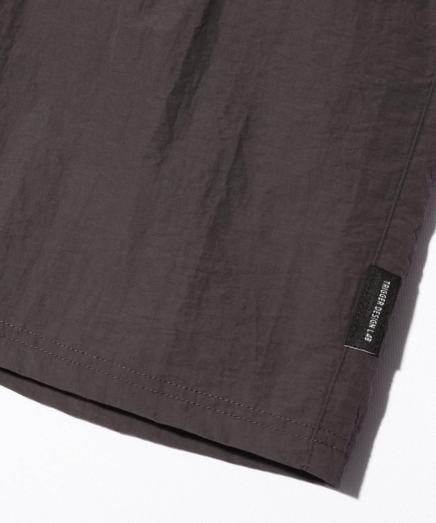 ELIMENO El Basic Logo Taslan Shorts Charcoal
