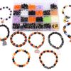 1set/box Acrylic Halloween Alloy Accessory Set DIY Necklace Bracelet Earrings Jewelry Making