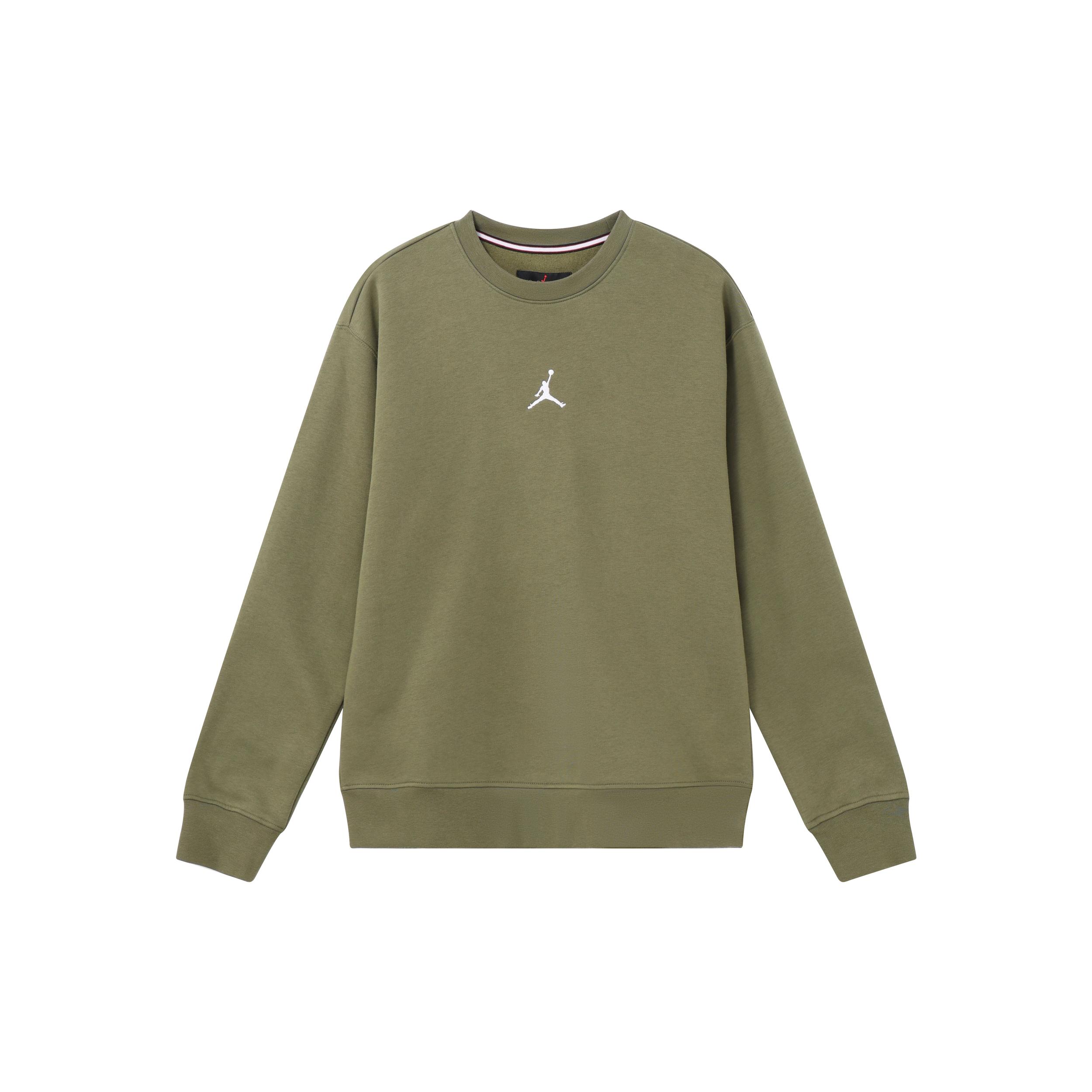 

New Jordan Sweatshirt Men s Medium Olive Green FV8451-222 XXL