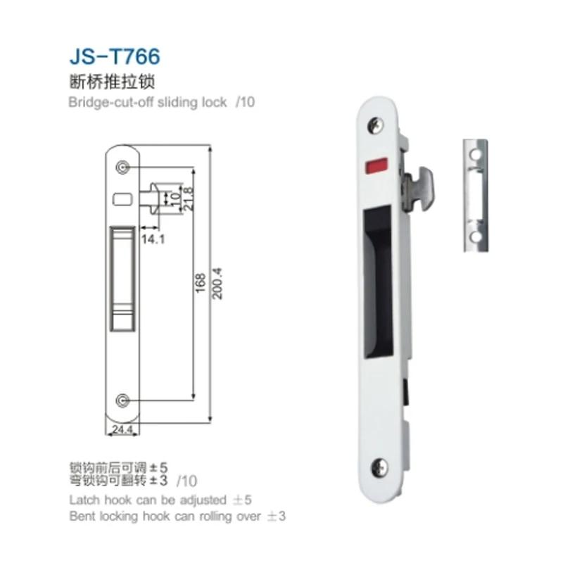 Aluminium Schiebefenster & Tür Hakenverschlüsse - Thermische Trennung Design, Robust & Rostfrei