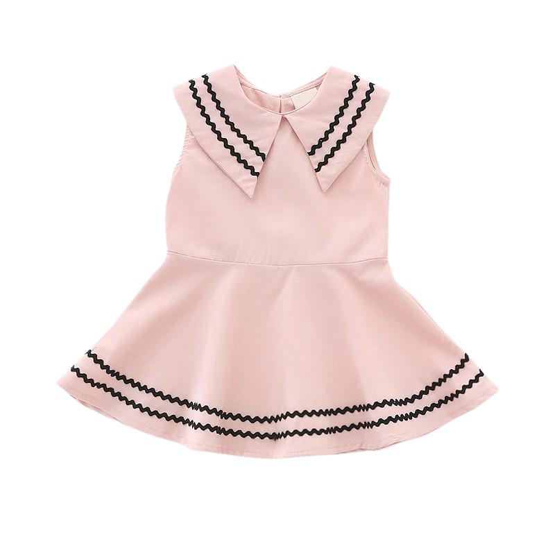 Toddler Baby Girls Sleeveless Harness Backless Bow Dresses Jumper Skirt Sundress