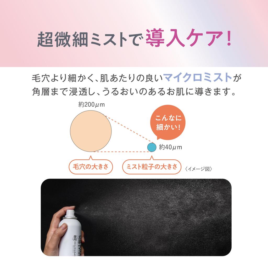 Sana Medicated Wrinkle Mist Soy Milk Isoflavone Lotion, White, 150g,