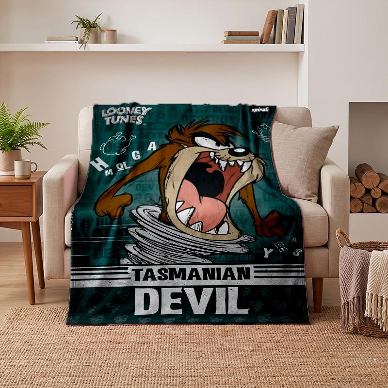 Taz Soft Warm Flannel Blankets Comfortable Blanket for Home Decoration Gifting