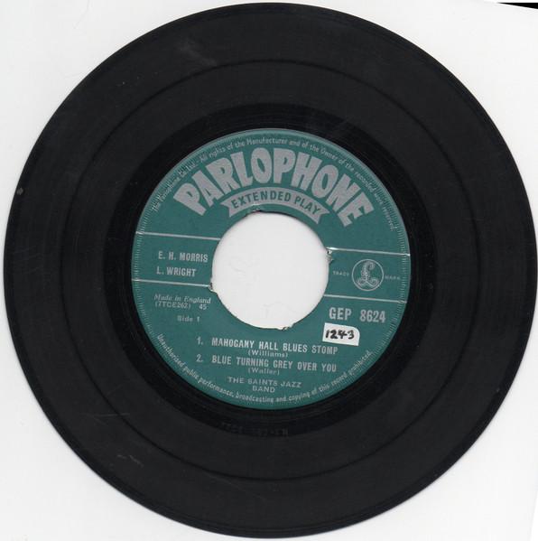

7inch Record SAINTS JAZZ BAND - Session With The Saints GEP8624 Parlophone 1957 UK Jazz Used
