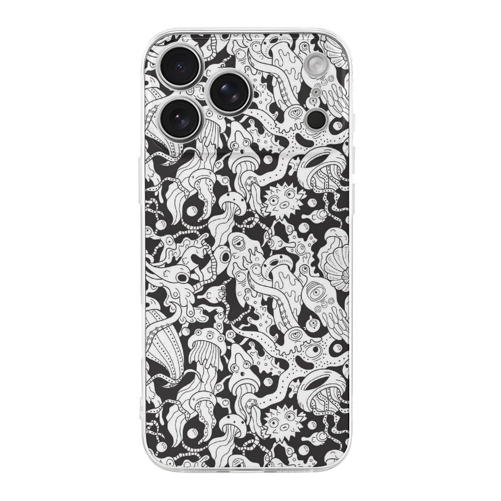 

1 Pack For Iphone 17/17Air/17Pro/17ProMax Flexible TPU Case With Shock Cushion Corners, Precision Ports, Anti-Fingerprint Back IPHONE-17ProMax белый